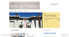 Desktop Screenshot of ladygoodman.com